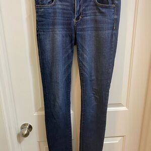 Abercrombie & Fitch Dark Blue Skinny Jeans- size 2L